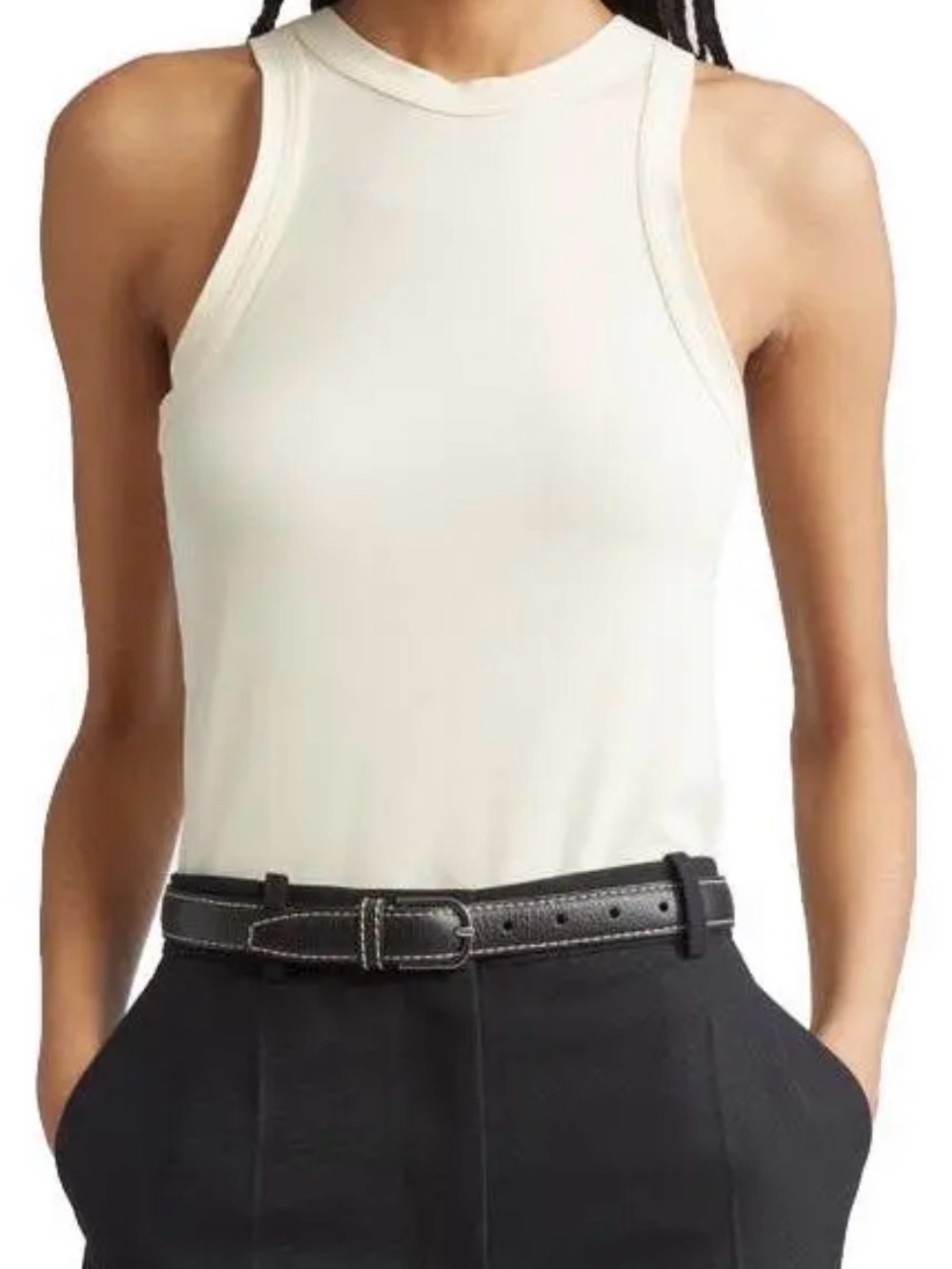 Toteme ecru fluid Tank Top